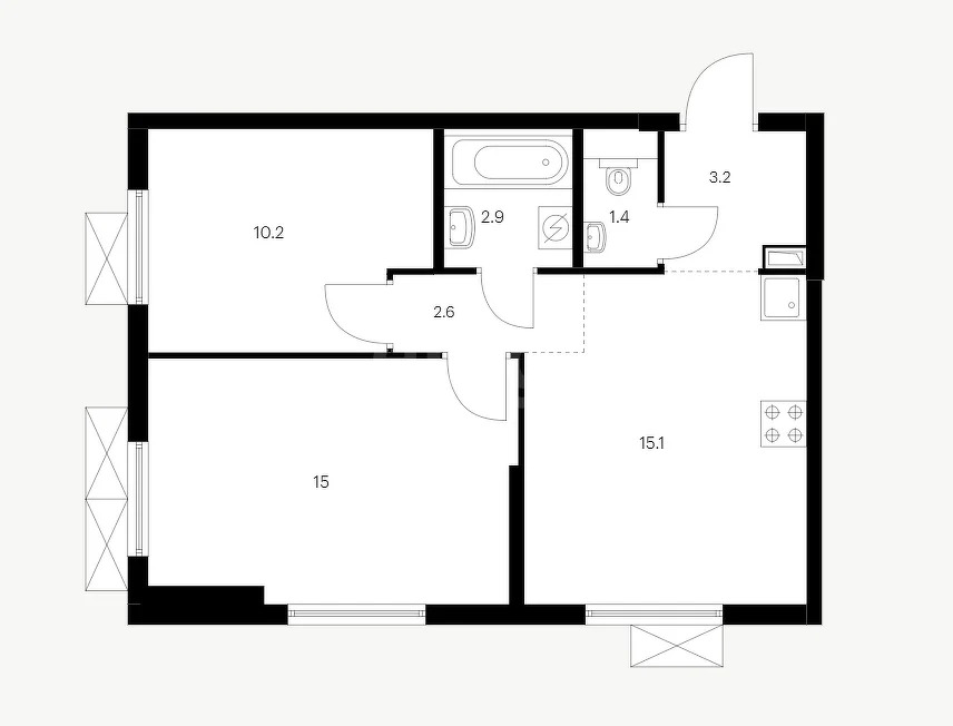 Продажа квартиры в новостройке, Ильинское-Усово, Красногорский район - Фото 0