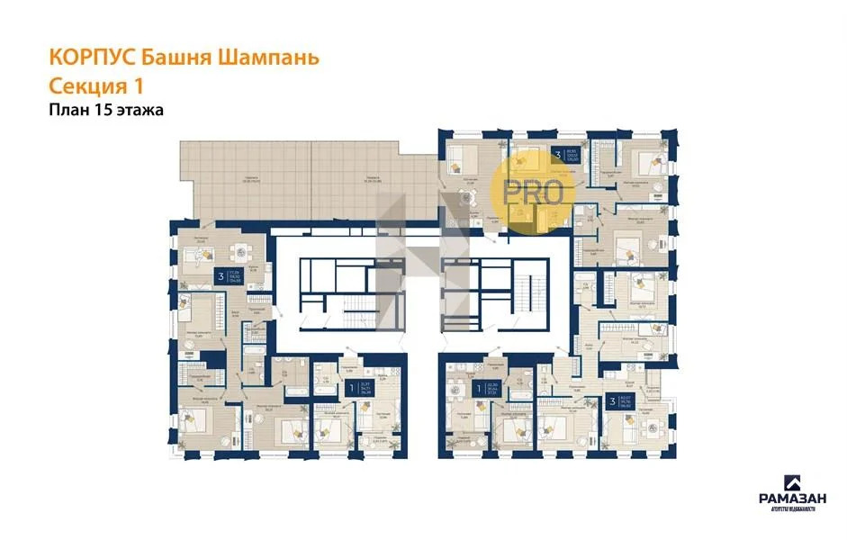 Продажа квартиры в новостройке, Казань, м. Суконная слобода, ул. ... - Фото 8