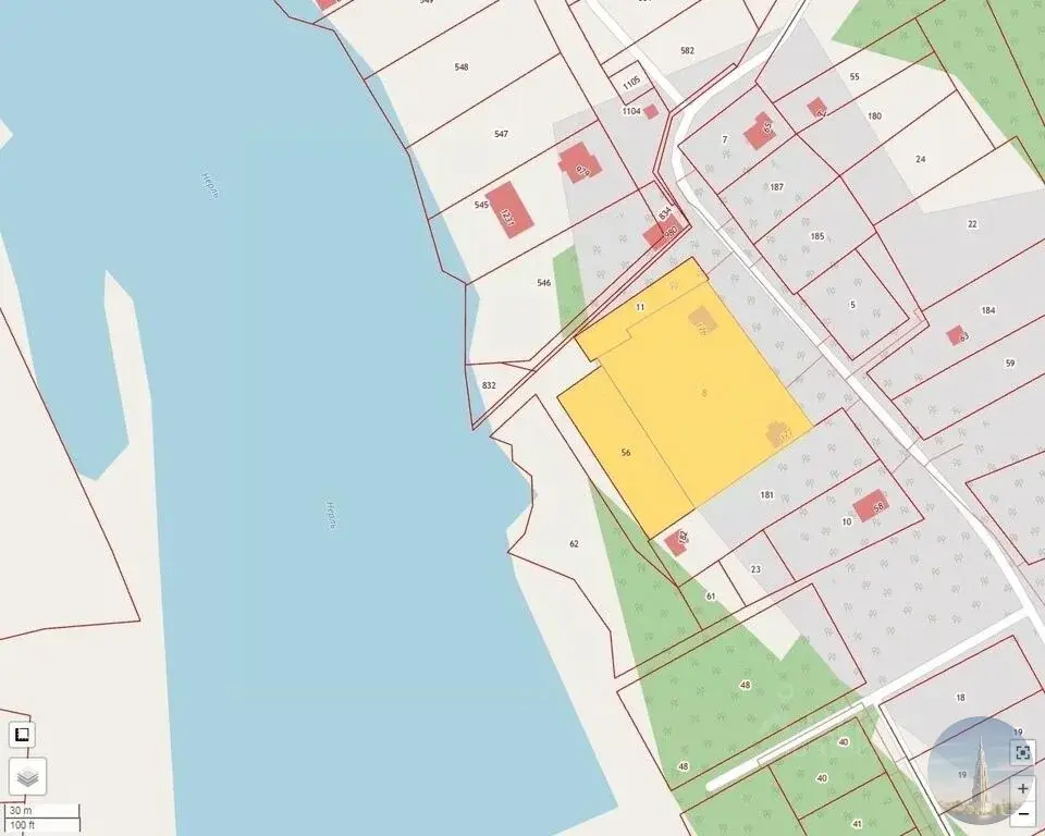 Конищево. Загородный дом 150 м2 с участком 61 сотка на 1-й линии НЕРЛИ - Фото 18