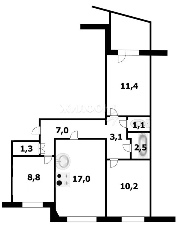 Продажа квартиры, Новосибирск, ул. Родники - Фото 0