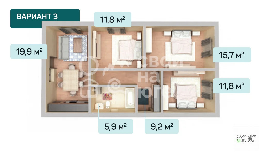 Продажа дома, Динской район, Заветная ул. - Фото 8