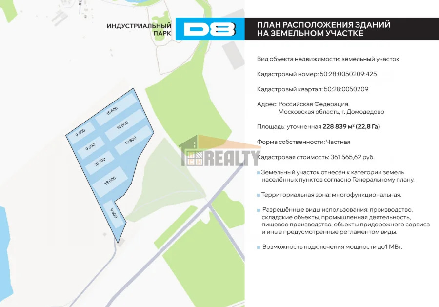 Продажа земельного участка, Заболотье, Домодедово г. о., Дорожная ул. - Фото 2