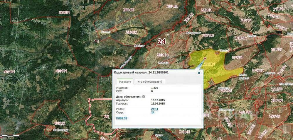 Публичная кадастровая карта красноярск емельяновский район