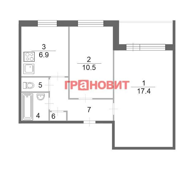 Продажа квартиры, Новосибирск, ул. Петухова - Фото 23
