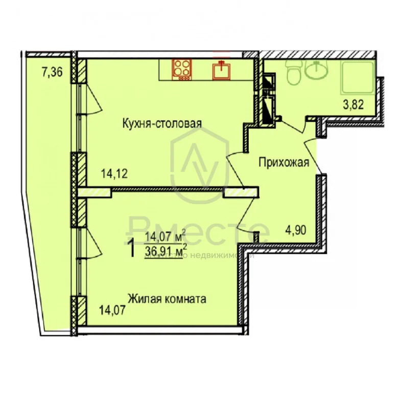 Аренда квартиры, Новосибирск, ул. Пригородная - Фото 15
