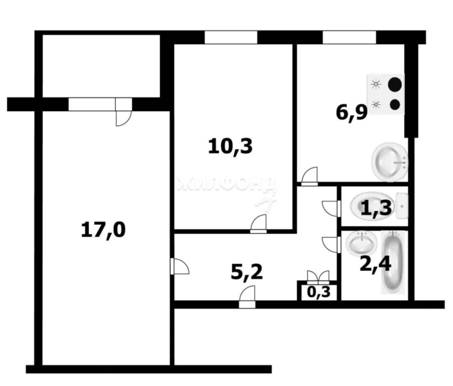 Продажа квартиры, Новосибирск, ул. Связистов - Фото 12