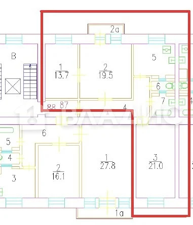 Москва, Профсоюзная улица, д.9, 3-комнатная квартира на продажу - Фото 28