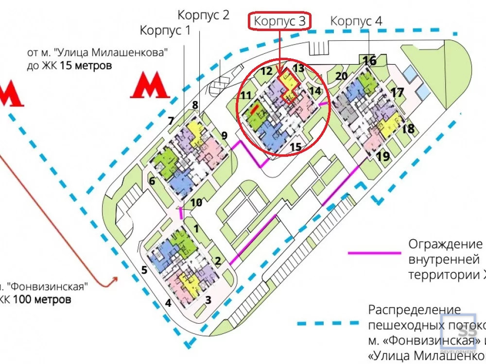 Продажа ПСН, м. Фонвизинская, Фонвизина ул. д. 18к3 - Фото 9