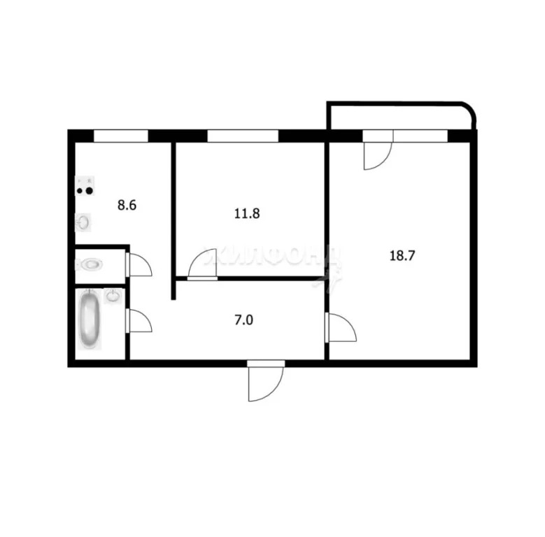 Продажа квартиры, Новосибирск, Владимира Высоцкого - Фото 14