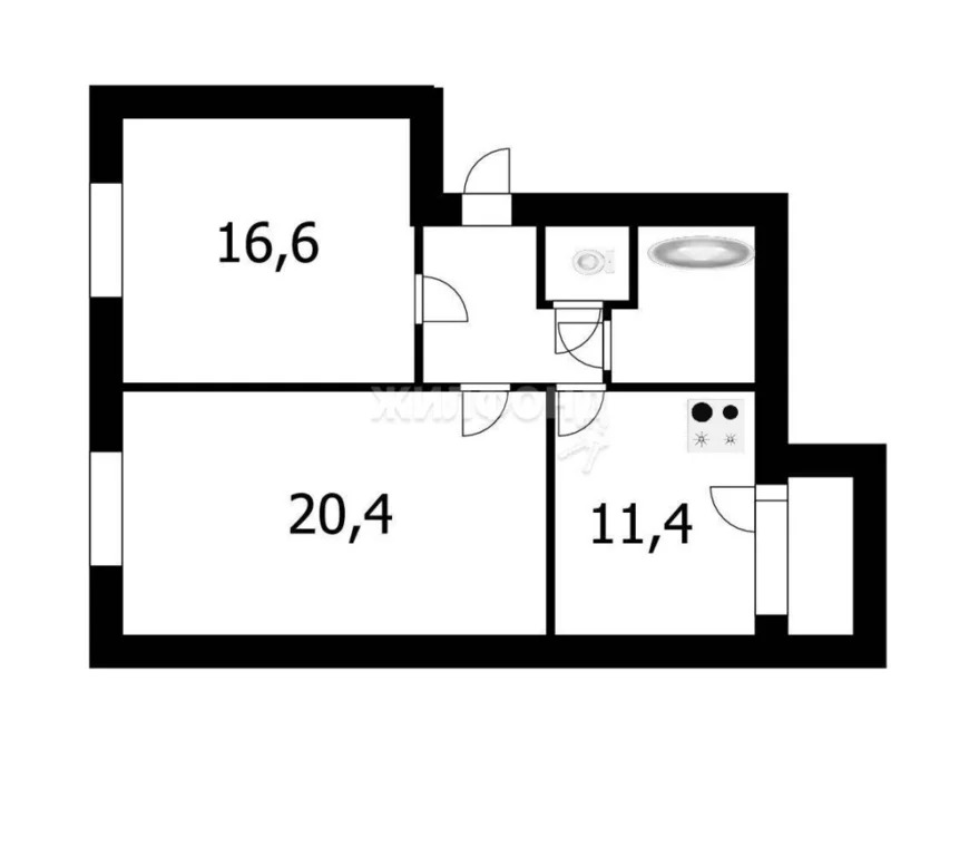 Продажа квартиры, Новосибирск, ул. Авиастроителей - Фото 21