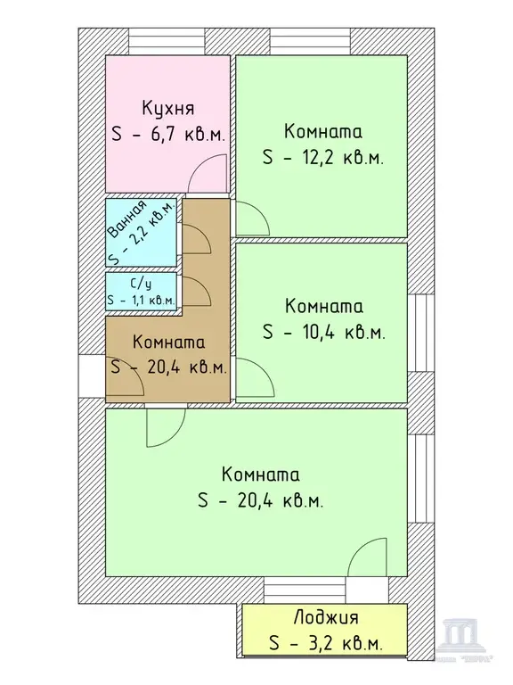 продаю 3 к квартиру в ростове-на-дону зжм коммунистический - Фото 5