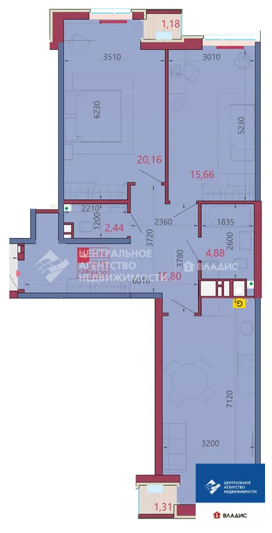 Продажа квартиры, Рязань, ул. Ветеринарная - Фото 6
