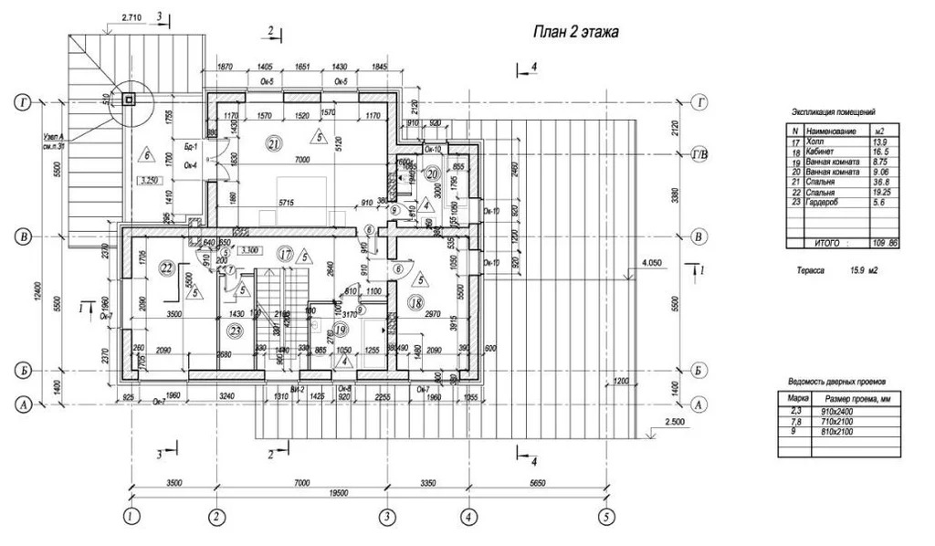 Индивидуальный жилой дом 500 кв.м., Ленинское Ленинградская область - Фото 7