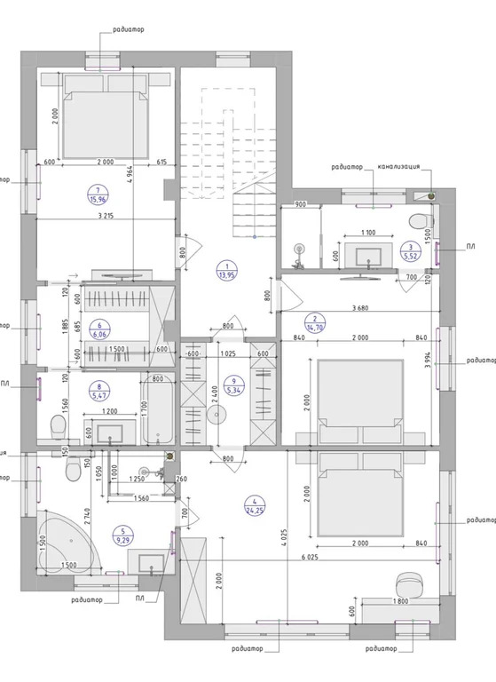 Продается 2-этажный коттедж, 252 м2 - Фото 3