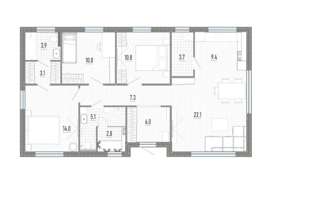 Готовый дом, поселок бизнес-класс - Фото 3