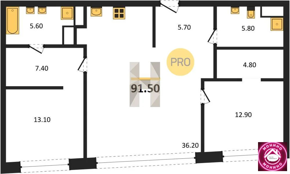 Продажа квартиры в новостройке, м. Терехово, ул. Нижние Мневники - Фото 0