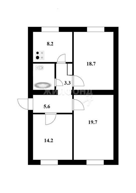 Продажа квартиры, Новосибирск, ул. Республиканская - Фото 20