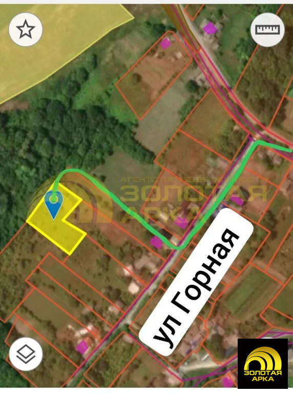 Продажа участка, Гладковская, Крымский район, ул. Горная - Фото 1