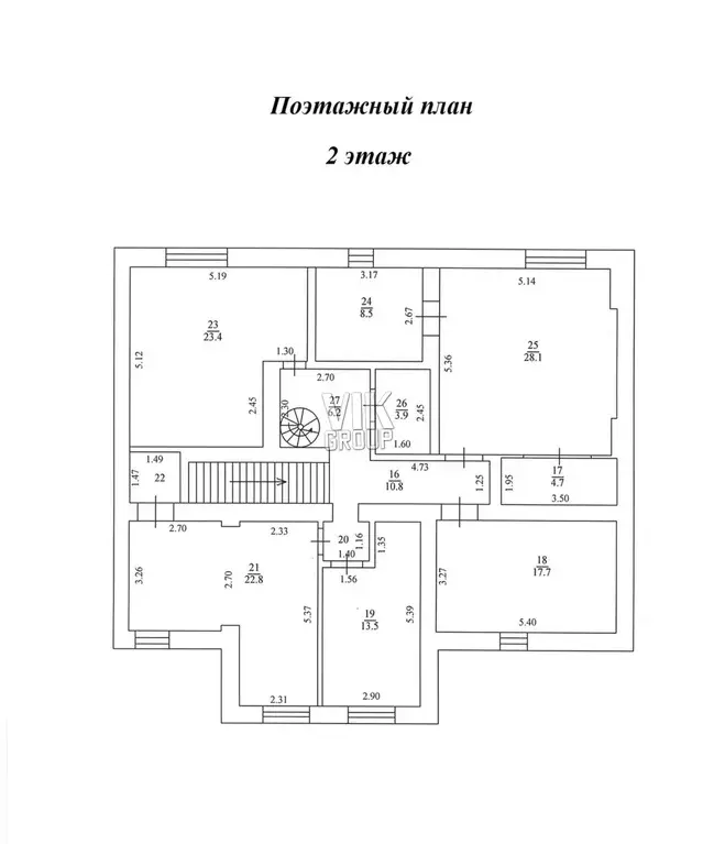 Продается прекрасный трехэтажный дом в дер Мешково по ул Сосновая д 67 - Фото 36