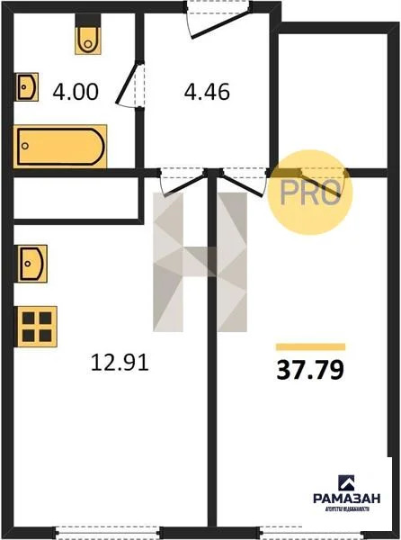 Продажа квартиры в новостройке, Казань, м. Проспект Победы, Рауиса ... - Фото 1