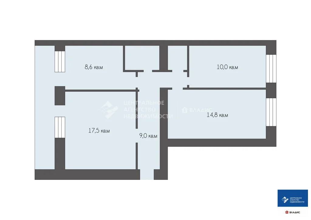 Продажа квартиры, завода Ветзоотехника, Рыбновский район - Фото 1