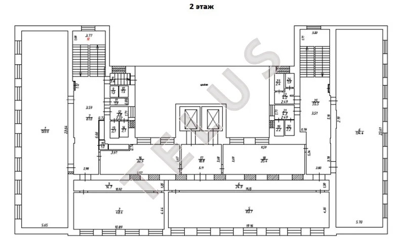 м. Смоленская, Ружейный переулок, 3697м2 "Продажа Здания" (ном. ... - Фото 20