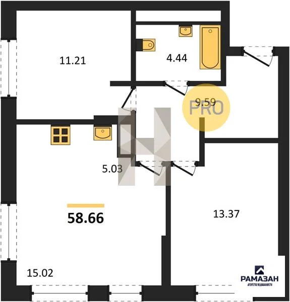 Продажа квартиры в новостройке, Казань, м. Проспект Победы, ул. ... - Фото 1