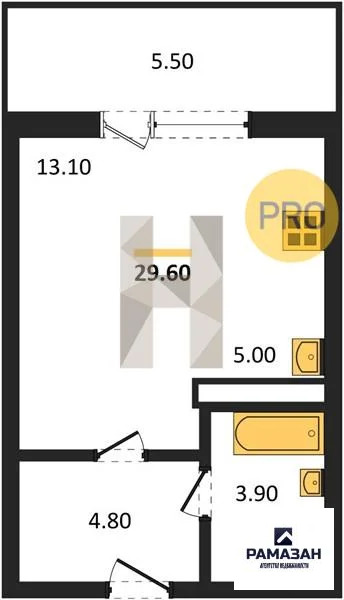 Продажа квартиры в новостройке, Нижнекамск, Нижнекамский район, ... - Фото 1