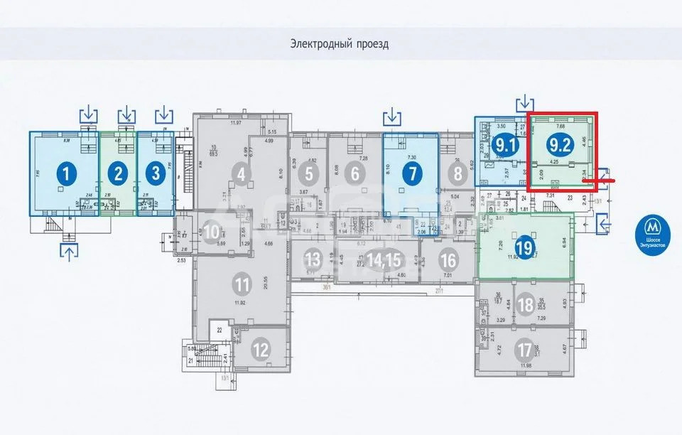 Продажа ПСН, м. Шоссе Энтузиастов, Электродный проезд - Фото 6