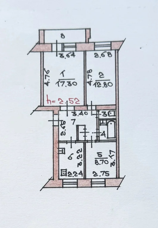 Продажа квартиры, Чебоксары, ул. Красина - Фото 29