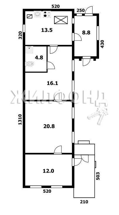 Продажа дома, Новосибирск, ул. Магнитогорская - Фото 14