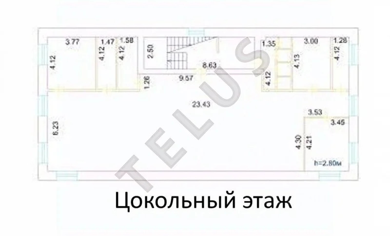 м Бауманская, наб Академика Туполева, 969 м2, Здание (ном. объекта: ... - Фото 14