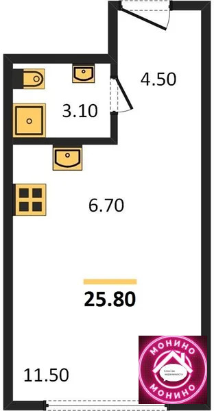 Продажа квартиры в новостройке, Рузино, Солнечногорский район, Рузино ... - Фото 0
