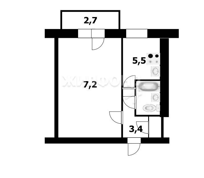 Продажа квартиры, Колывань, Колыванский район, Соловьёва - Фото 14