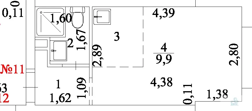 купить студию - Фото 11
