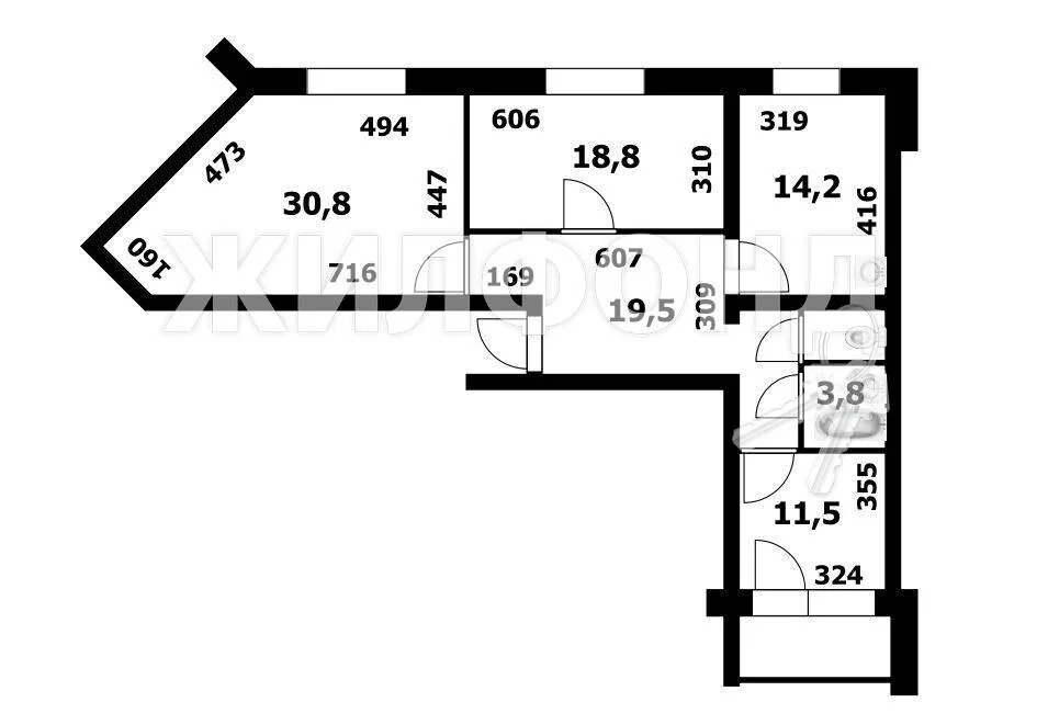 Продажа квартиры, Новосибирск, ул. Стартовая - Фото 18