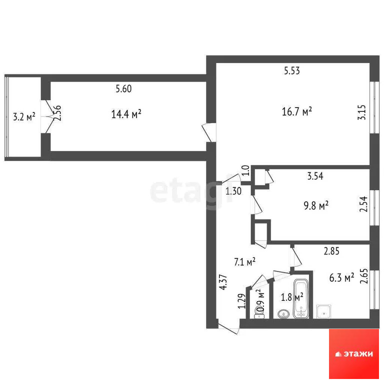 Продажа квартиры, Новофедоровка, Сакский район, ул. Севастопольская - Фото 25