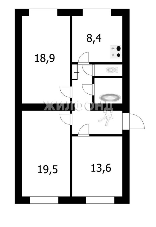 Продажа квартиры, Новосибирск, ул. Жемчужная - Фото 15