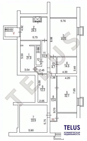 М.Аэрапорт ул Черняховского ПСН - 243м2 Продажа (ном. объекта: 8317) - Фото 3