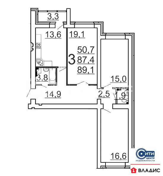 Продажа квартиры, Воронеж, ул. Беговая - Фото 26