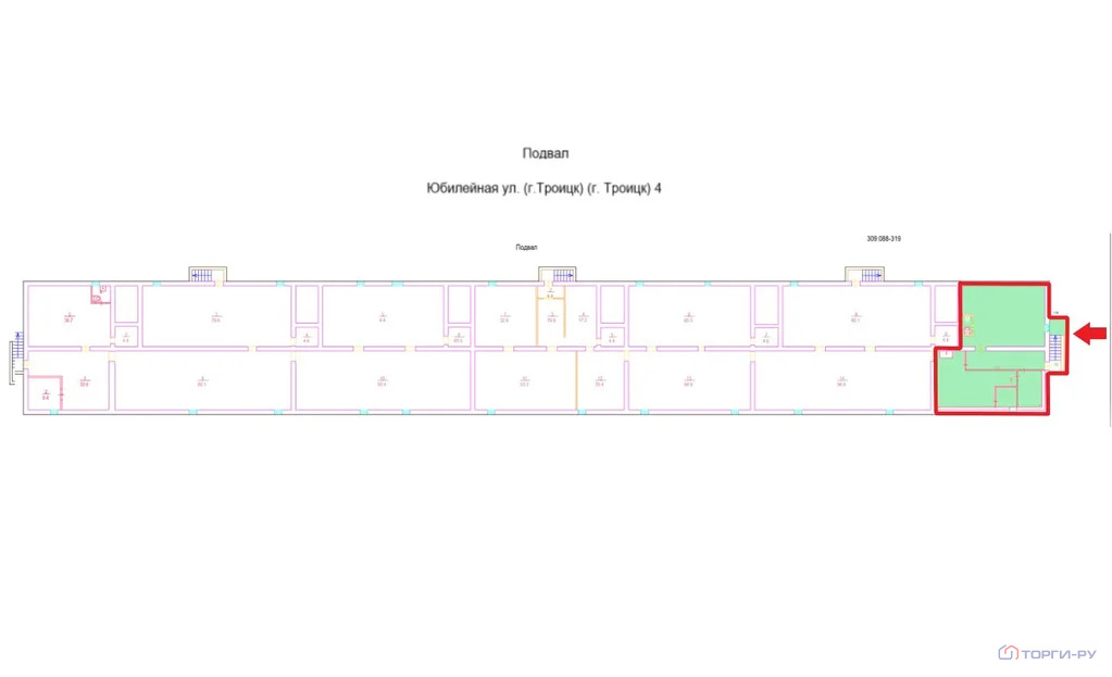 Продажа торгового помещения, Троицк, ул. Юбилейная - Фото 6