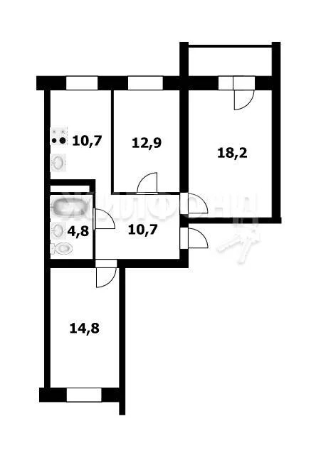 Продажа квартиры, Новосибирск, ул. Петухова - Фото 17