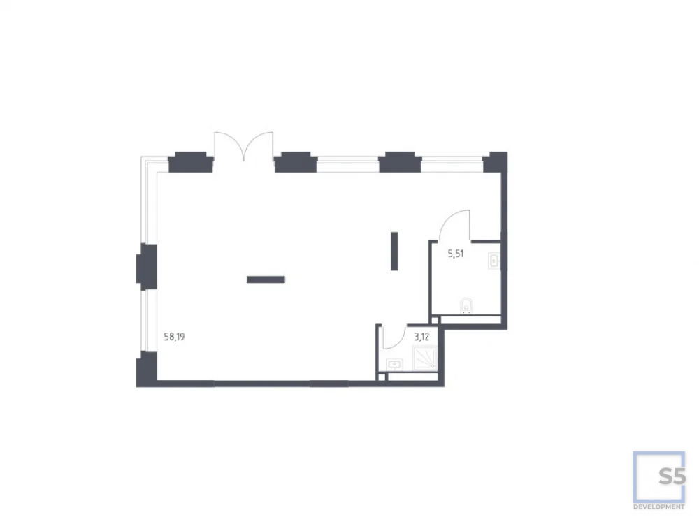 Продажа торгового помещения, м. Давыдково, ЖК Верейская 41 - Фото 14
