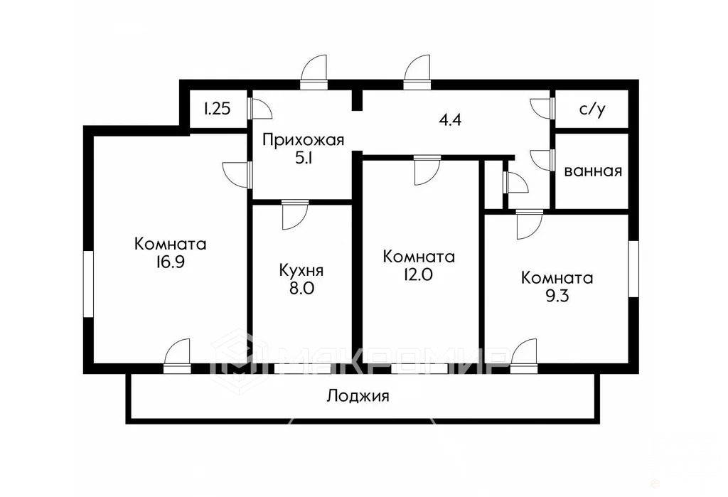 Продажа квартиры, Краснодар, ул. Уральская - Фото 1