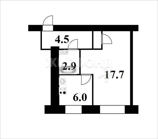 Продажа квартиры, Новосибирск, ул. Большевистская - Фото 15