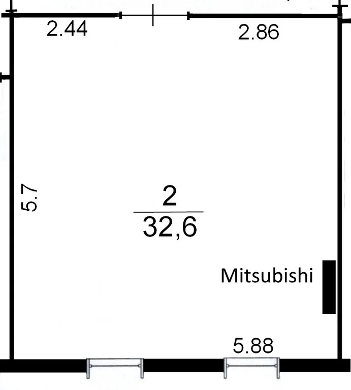 Аренда офиса 32,6 м2 в БЦ "На Басманной" - Фото 3