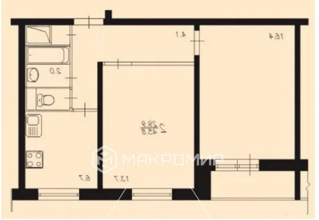 Продажа квартиры, Краснодар, ул. Восточно-Кругликовская - Фото 1