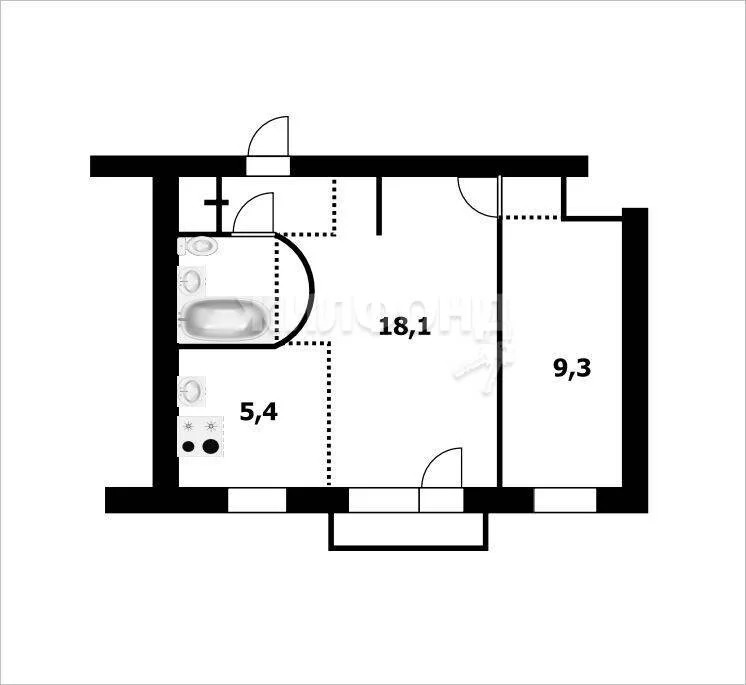 Продажа квартиры, Новосибирск, ул. Серафимовича - Фото 1