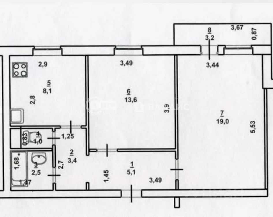 Продажа квартиры, Воронеж, Победы б-р. - Фото 5