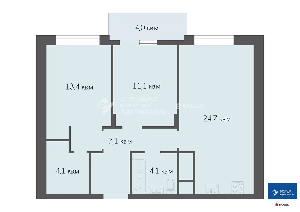 Продажа квартиры, Рязань, ул. Быстрецкая - Фото 24